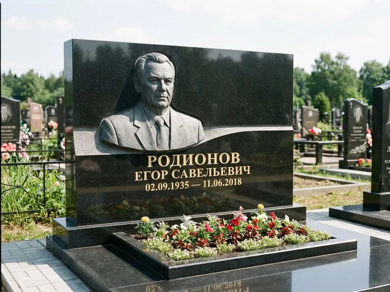 Памятник с барельефом — выполненная работа 27 в Ростове-на-Дону