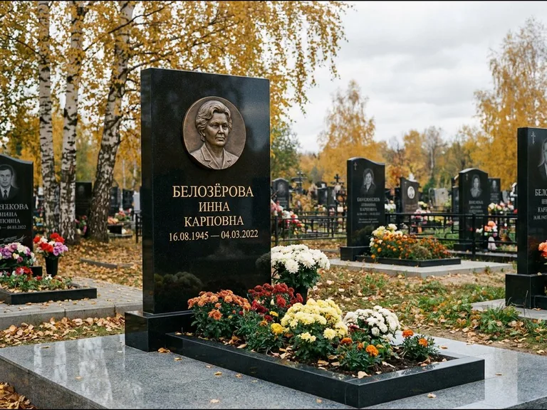 Памятник с барельефом — выполненная работа 2 в Ростове-на-Дону