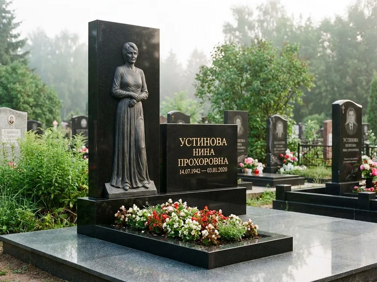 Памятник с барельефом — выполненная работа 30 в Ростове-на-Дону