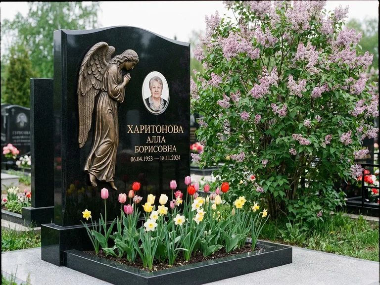 Памятник с барельефом — выполненная работа 32 в Ростове-на-Дону