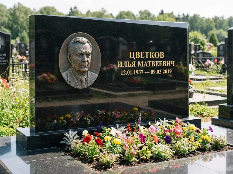 Памятник с барельефом — выполненная работа 33 в Ростове-на-Дону