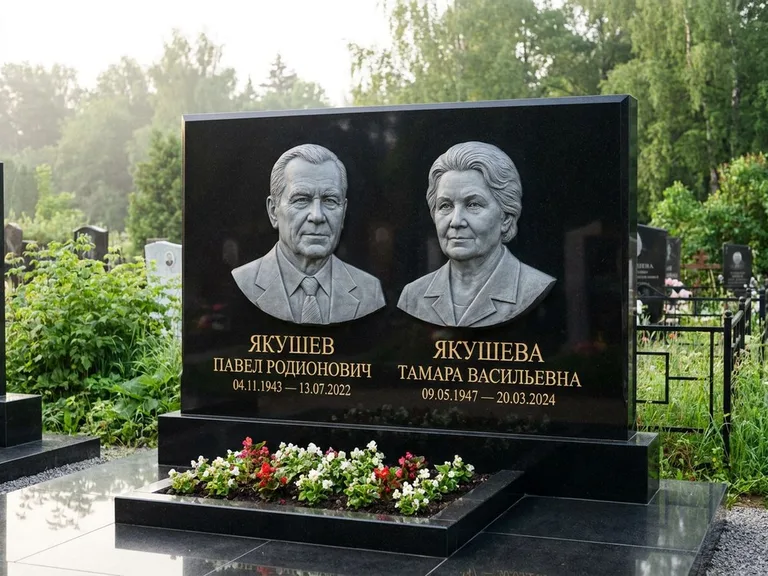 Памятник с барельефом — выполненная работа 36 в Ростове-на-Дону
