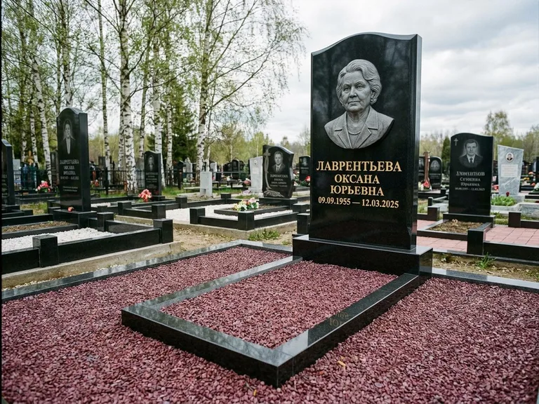 Памятник с барельефом — выполненная работа 47 в Ростове-на-Дону