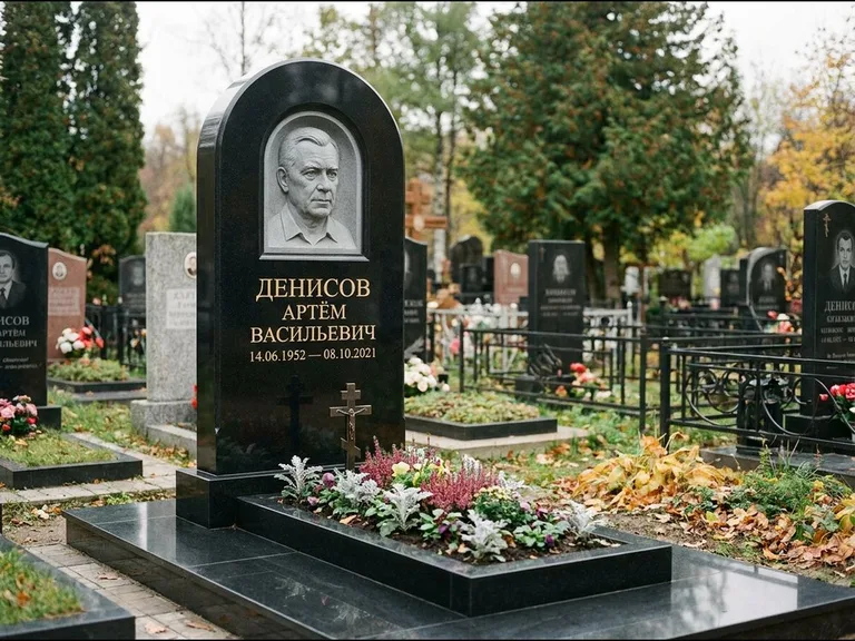 Памятник с барельефом — выполненная работа 5 в Ростове-на-Дону