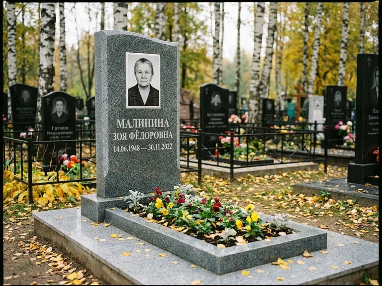 Прямоугольный керамический портрет — работа «Малинина» в Ростове-на-Дону