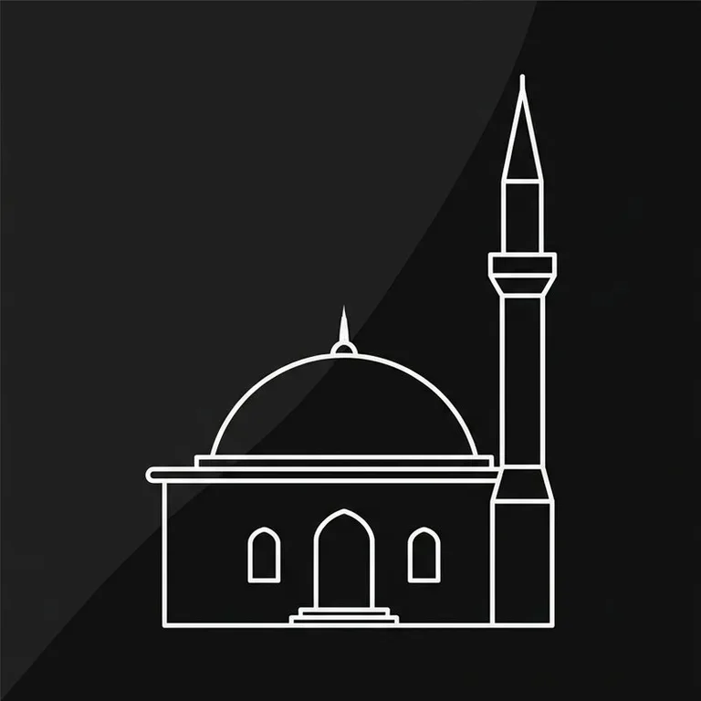 Эскиз: Одноминаретная — скромный силуэт сельской мечети в Ростове-на-Дону