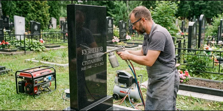 Гравировка с выездом — гравировка на памятник в Ростове-на-Дону