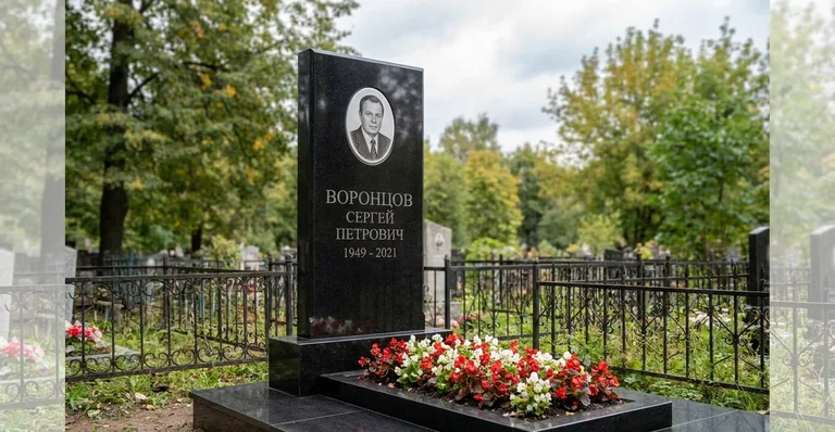 Семейный (двойной) памятник, Памятники мастерской «Мастер Каменев» на кладбищах Ростова-на-Дону