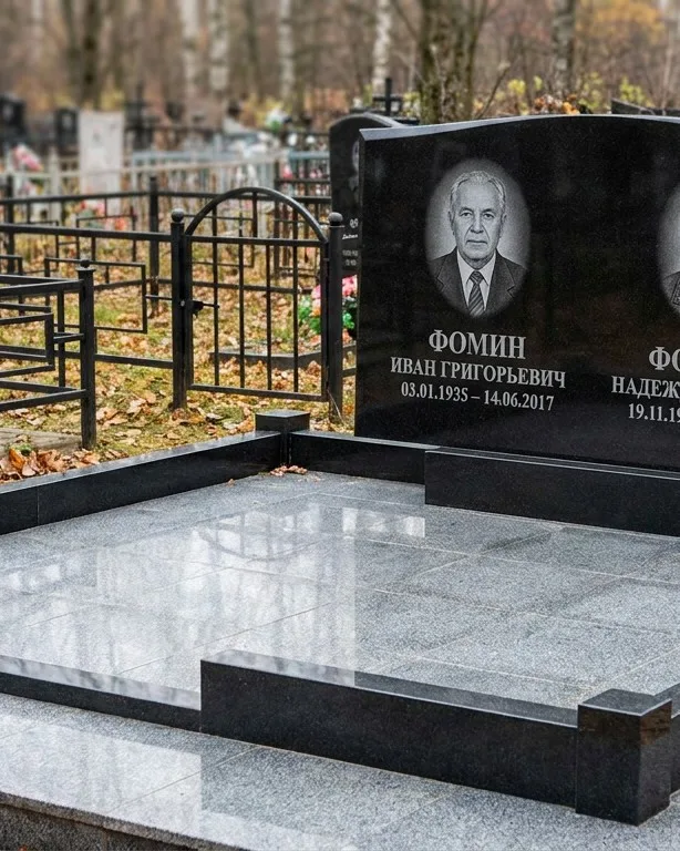Премиум-комплекс под ключ с вазами и скамьёй в Ростове-на-Дону