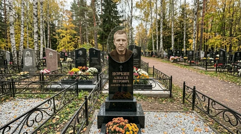 Портрет на стекле на вертикальной стеле в Ростове-на-Дону