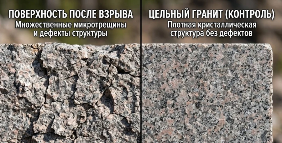 mikrotreshchiny-v-granitnom-bloke