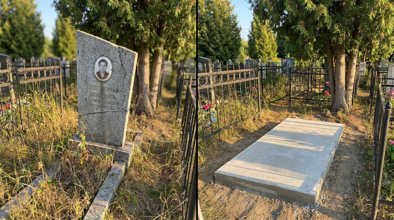 Демонтаж памятника в Ростове-на-Дону — пример 1