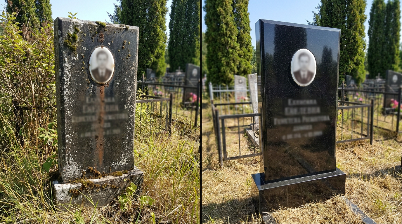 Реставрация памятника в Ростове-на-Дону — пример 1
