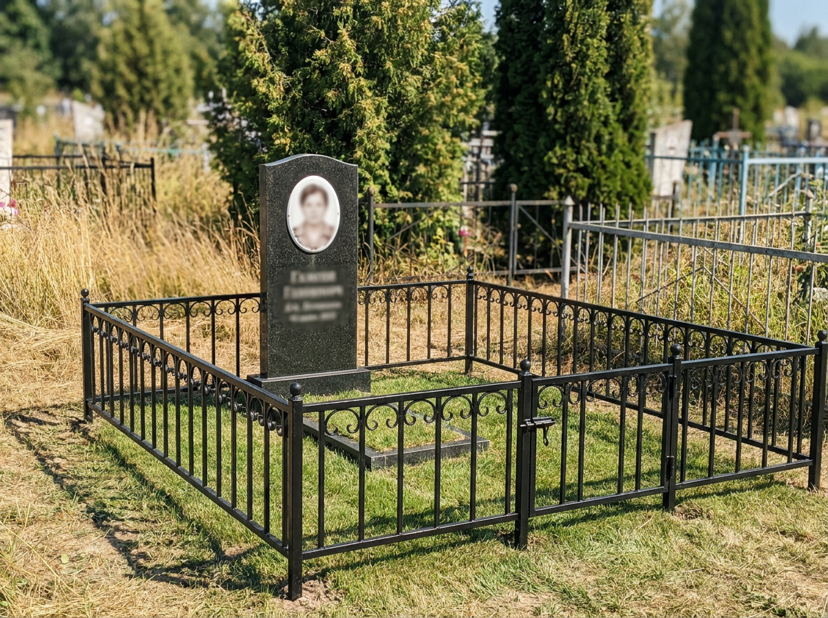Установка ограды в Ростове-на-Дону — пример 4
